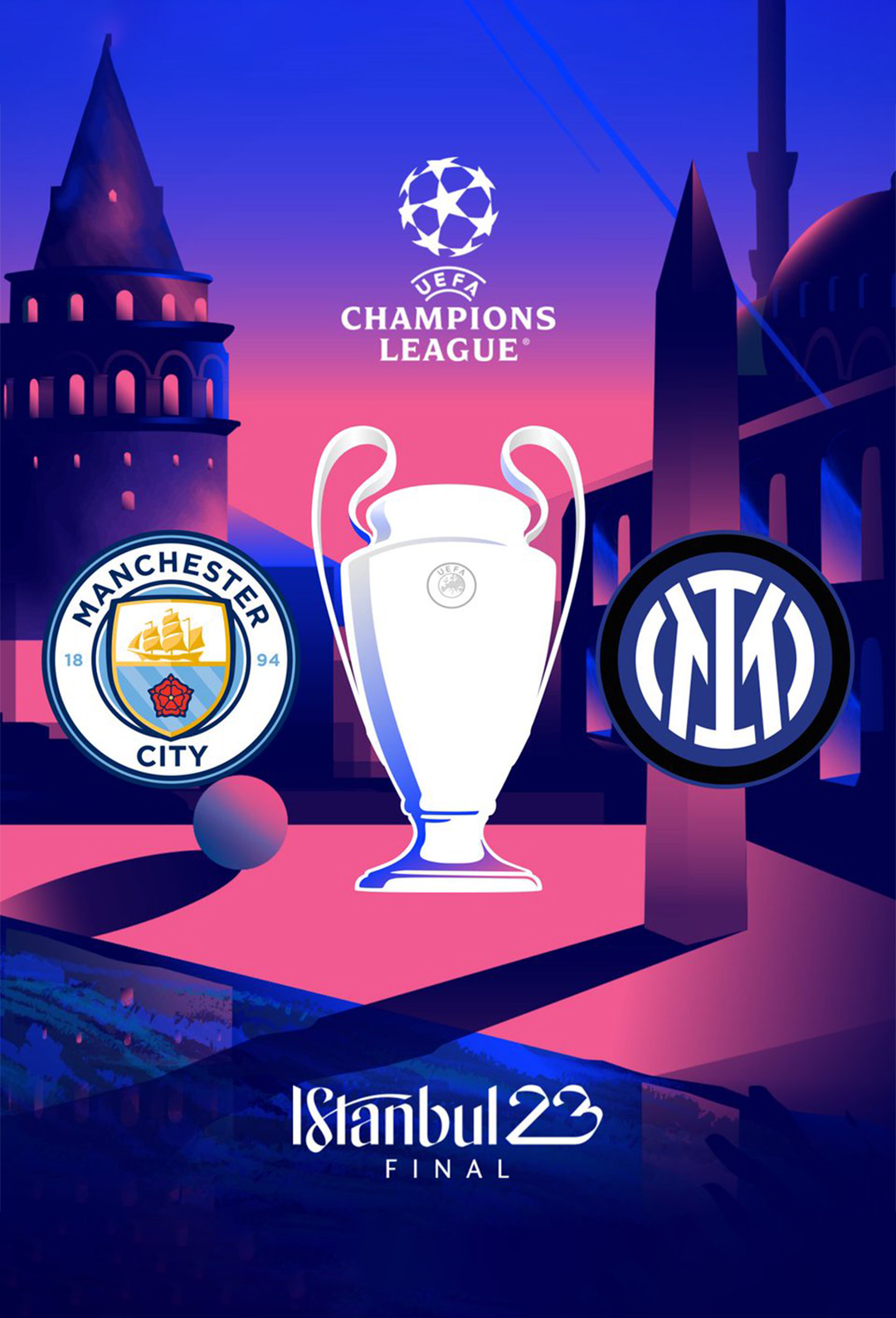 UEFA Champions League Manchester City X Internazionale